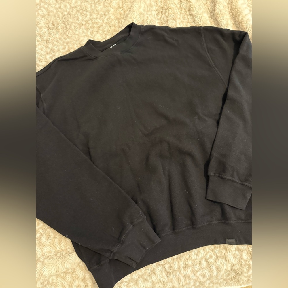 Set Active Lightweight Sweats Classic Crewneck Onyx